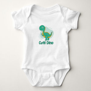 Body Para Bebé Dinosaurio verde CUTE