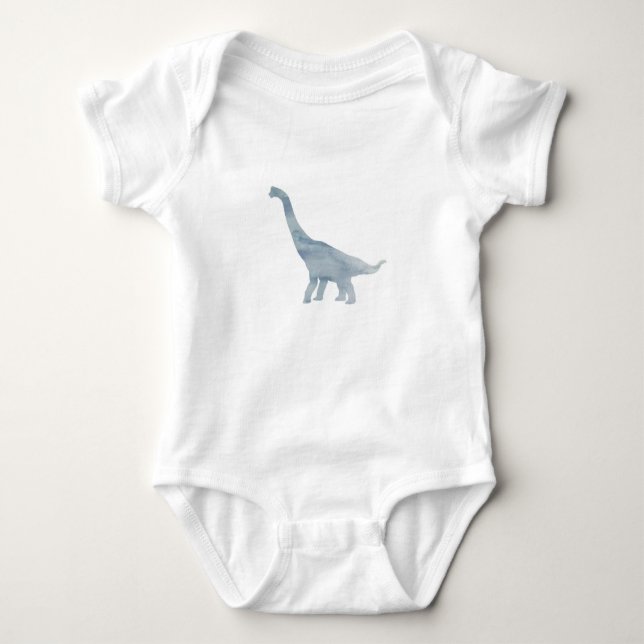 Body Para Bebé Dinosaurios Baby Bodysuit Brachiosaurus (Anverso)