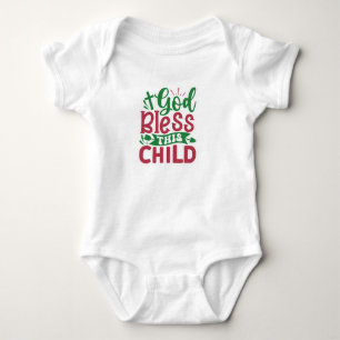 Body Para Bebé Dios bendiga a este niño