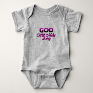 Body Para Bebé Dios se deshará