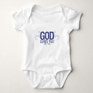 Body Para Bebé ¡Dios te ama (sí, tú!)