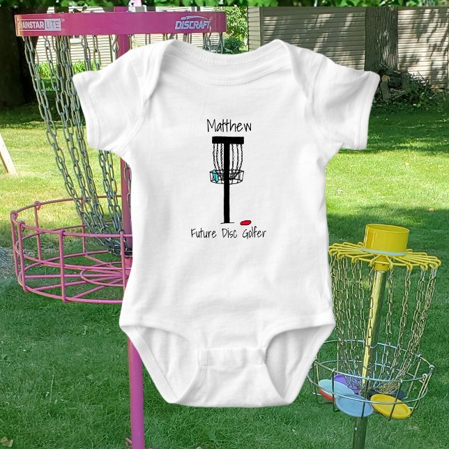 Body Para Bebé Disco futuro personalizado Golfer Baby Bodysui (Subido por el creador)