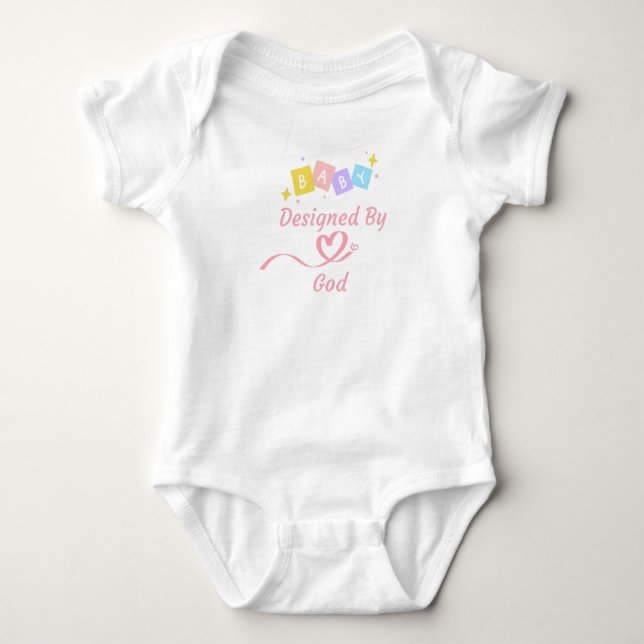 Body Para Bebé Diseñado Por Dios Baby Bodysuit (Anverso)