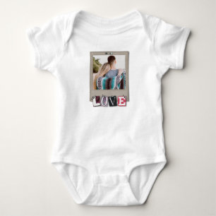 Body Para Bebé Diseño adorable de amor 