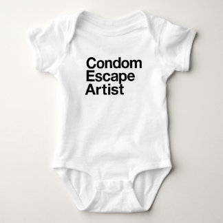 Body Para Bebé Diseño chistoso del bebé del artista de escape del