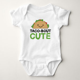 Body Para Bebé Diseño compacto de tacos hechos a mano feliz