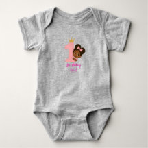 Diseño de 1er Cumpleaños de Princesa Rosa
