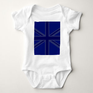 Body Para Bebé Diseño de bandera británica Blue Union Jack