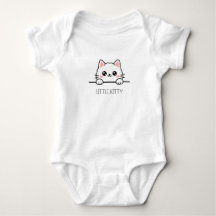 Diseño de bebé adorable gatito