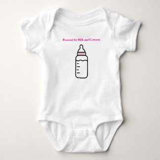 Body Para Bebé Diseño de bebé lindo amante de la leche