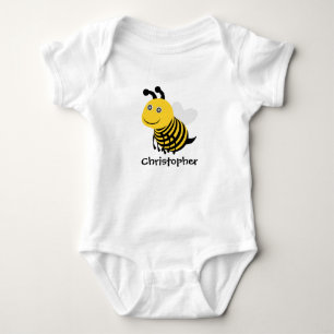 Body Para Bebé Diseño de Bee Bodysuit