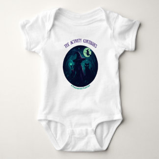 Body Para Bebé Diseño de bruja para niños, claro