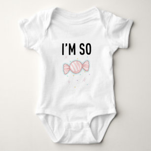 Body Para Bebé Diseño de Caramelo para Bebé Dulcísimo - "SOY TAN