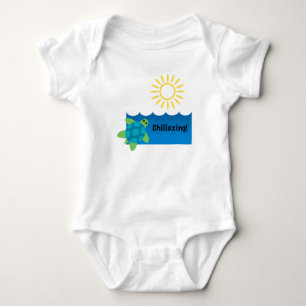 Body Para Bebé Diseño de Chillaxing Turco - Traje para niños de J