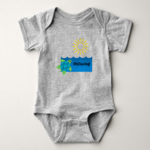 Body Para Bebé Diseño de Chillaxing Turco - Traje para niños de J