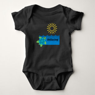 Body Para Bebé Diseño de Chillaxing Turco - Traje para niños de J