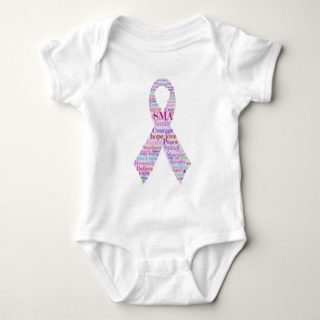 Body Para Bebé Diseño de la cinta de SMA (Anverso)