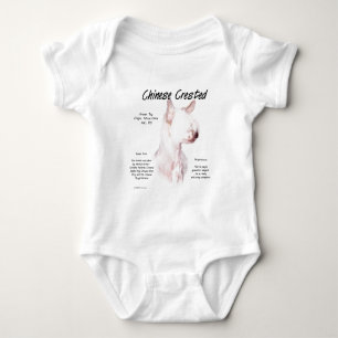 Body Para Bebé Diseño de la historia en la cresta (sin pelo) de C