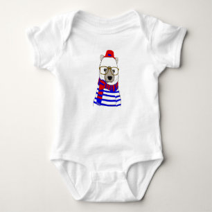 Body Para Bebé diseño de muñeco de nieve de invierno para bodysui