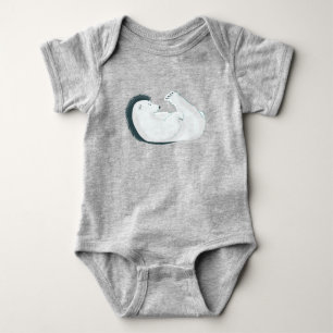 Body Para Bebé Diseño de oso polar