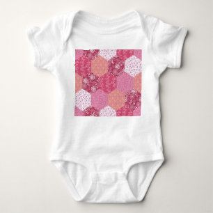 Body Para Bebé Diseño de patrones de parches de estilo japonés