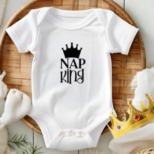 Body Para Bebé Diseño de traje de bebé Nap King