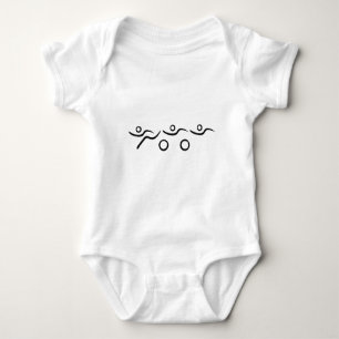 Body Para Bebé Diseño de triatlón fresco y único