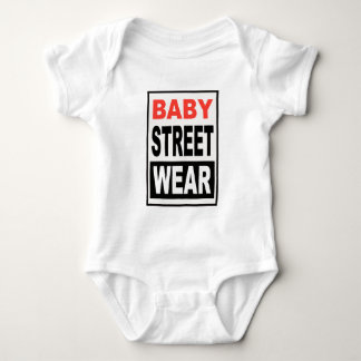 Body Para Bebé diseño del desgaste de la calle del bebé