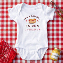 Diseño divertido personalizado de Glizzy Hotdog