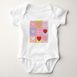 Body Para Bebé Diseño elegante y emotivo del Día de la Madre