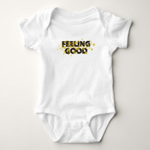 Body Para Bebé Diseño moderno, juguetón y alegre de Feeling Good