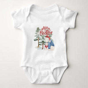 Body Para Bebé Diseño Navideño Adorable