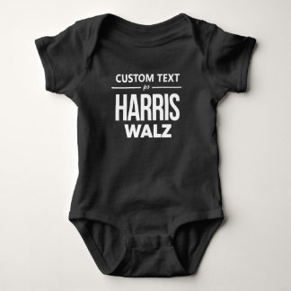 Body Para Bebé Diseño personalizado para Harris Walz