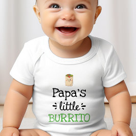 Body Para Bebé Diseño personalizado | Pequeño burrito de [cualqui