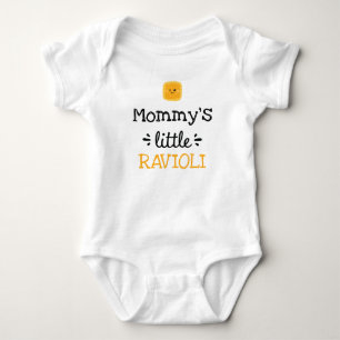 Body Para Bebé Diseño Personalizado   Pequeños Ravioli de [Cualqu