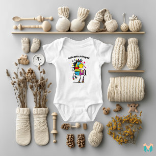 Body Para Bebé Diseño Vibrante de Equitación para Niños