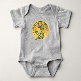 Body Para Bebé Diseño Vintage de Mate de Baloncesto