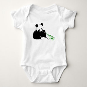 Body Para Bebé diseños de oso panda en ropa de bebé