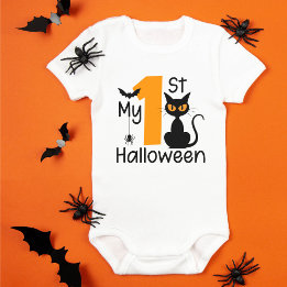 Body Para Bebé Disfraz Divertido Regalo Mi 1er Halloween