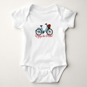 Body Para Bebé Disfrute De La Bicicleta Ride Cute