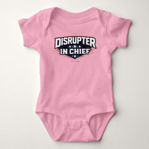 Body Para Bebé Disrupter In Chief - Camiseta