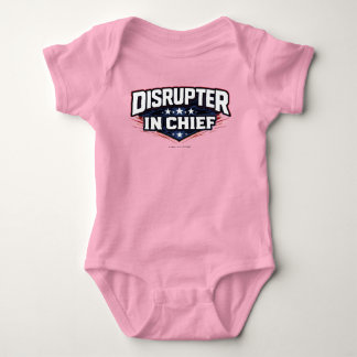 Body Para Bebé Disrupter In Chief - Camiseta