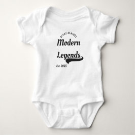 Body Para Bebé Divas-N-Rides Leyendas Modernas One-Piece