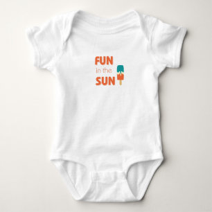 Body Para Bebé diversión bajo el sol Baby Bodysuit y One-Piece