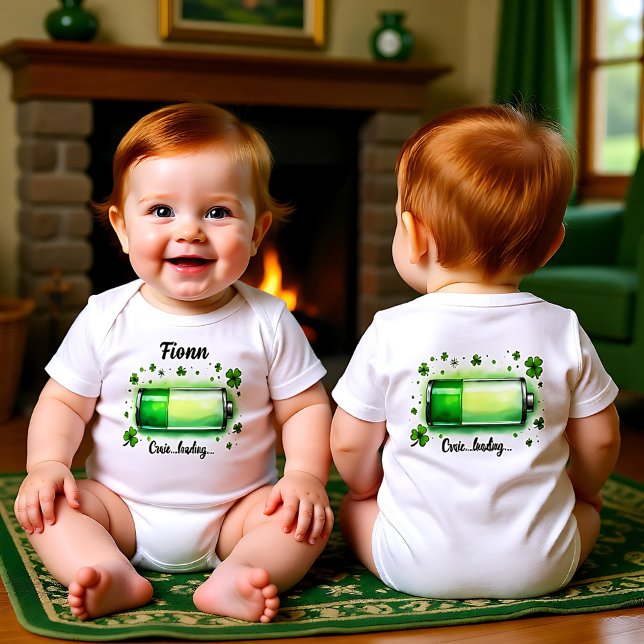 Body Para Bebé Diversión…Cargando (Craic…Loading Baby Bodysuit)