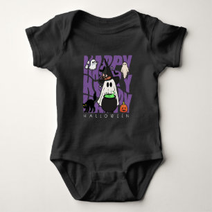 Body Para Bebé Diversión de Taveo Feliz Halloween Magic & Misch