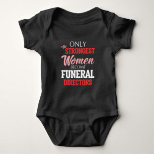 Body Para Bebé Divertida directora funeraria mujer morticista mam