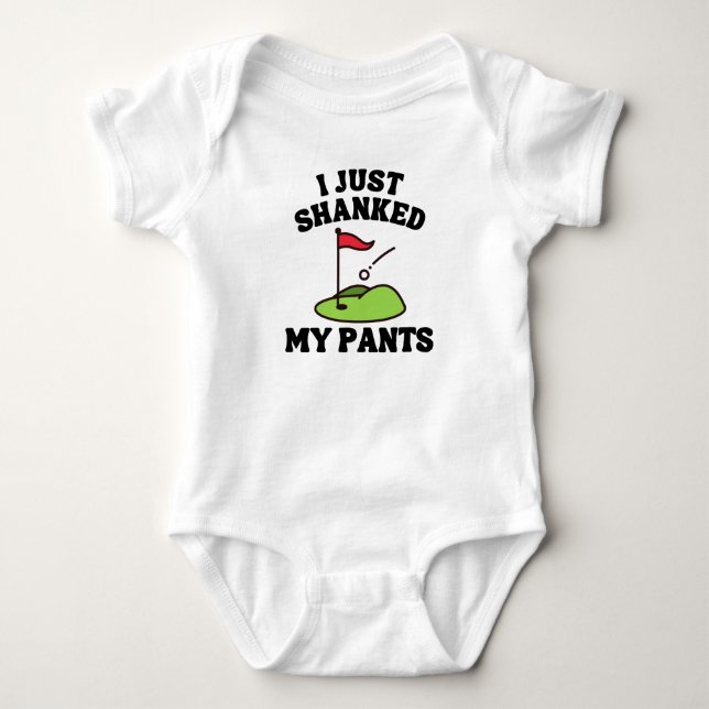 Body Para Bebé Divertido Acabo de Arruinar Mis Pantalones de Golf (Anverso)