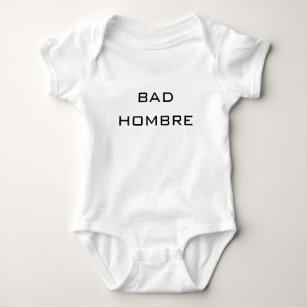 Body Para Bebé divertido lindo del mún del hombre- humor político