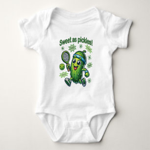 Body Para Bebé Divertido Lindo Dulce como los Pickles Pickleball